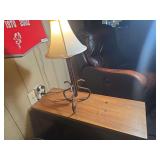 Table and lamp