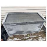 Outdoor deck box