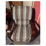 Upholstered side chair