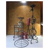 6 Wire Style Candle holders