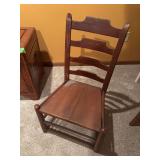 Antique wood chair