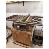Table saw. Ran when tested