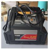 Power on board battery charger