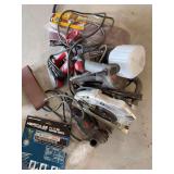 Miscellaneous power tools as shown