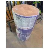 3 rolls of R13 insulation (only 2 shown)