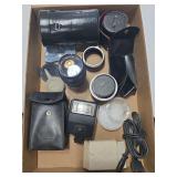 Flat of camera lens