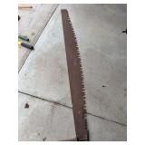 Large hand saw 66”