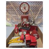 Texaco oil cans and collectibles
