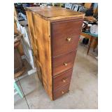 4 drawer wood dresser