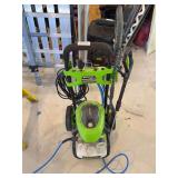 Greenworks 2000 psi electric power washer. Not tested