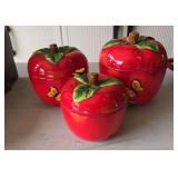 3 apple jars