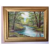 Oil on canvas plus 2 extras