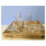 Flat of candle holders