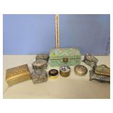 10 small jewelry boxes
