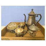 Flat of silverplate
