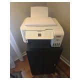 Epson printer and 2 drawer filling cabinet