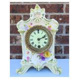 Royal Bonn porcelain clock