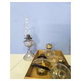 4 oil lamps