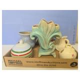 Mixed flat of pottery