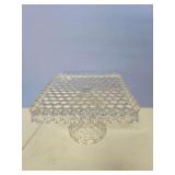Fostoria cake stand