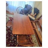 Cherry table and 4 chairs