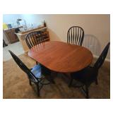 Table and 4 chairs
