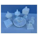West Moreland milk glass
