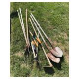 Miscellaneous garden tools as shown