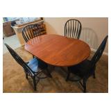Table and 4 chairs