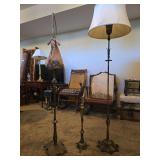 3 antique brass needs repairs