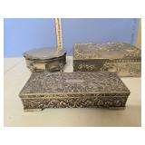 3 jewelry boxes