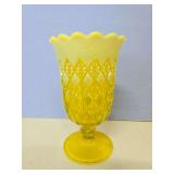 Yellow glass possible uranium glass