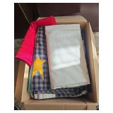 Box of linens