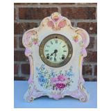 Royal Bonn porcelain clock