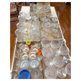5 boxes of glassware