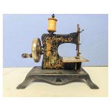 German made mini sewing machine pressed metal