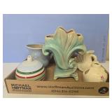 Mixed flat of pottery