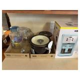 3 flats of kitchen related items