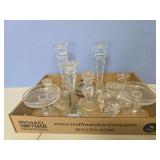 Flat of candle holders