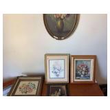 Framed art as shown