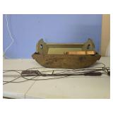 Primitive wood boxes and laundry dusters