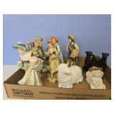 Flat of figurines