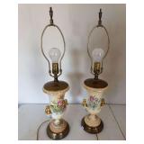 Pair of lamps as shown