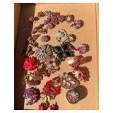 Flat of costume jewelry