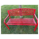 Metal bench