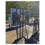 Metal rack 74in tall