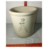 Red Wing Union Stoneware Birch Leaf Crock,