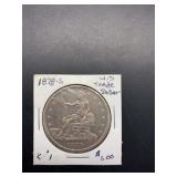 1878 S U. S. Trade Dollar