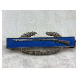 WWII US ARMY Sterling Silver Combat Infantry Badge