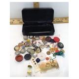 Metal Case Buttons